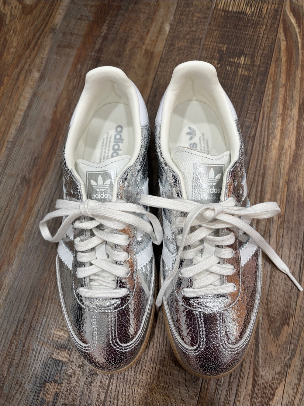Adidas samba OG silver sneakers